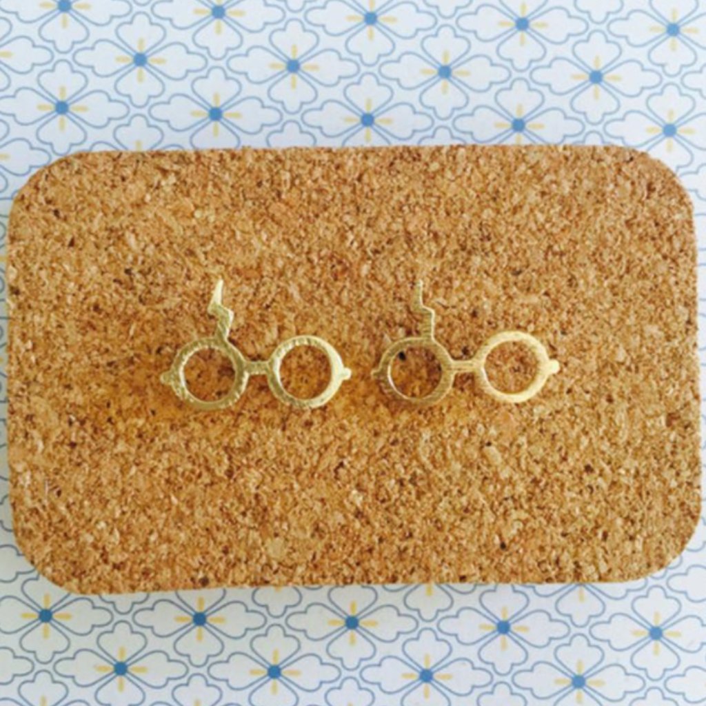Free Gift Gold Hp Earrings New 9$